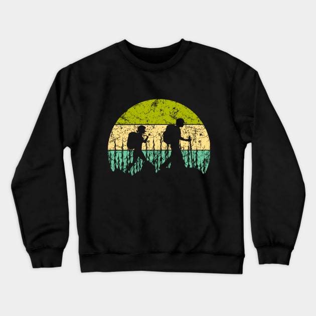 hiking Crewneck Sweatshirt by khalid12